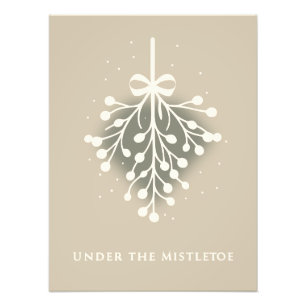 Christmas Mistletoe Photo Print