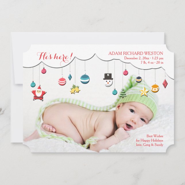 Christmas Mobile Photo Card (Front)