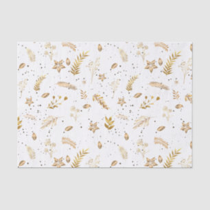 Christmas Modern Gold Arch Tissue Paper