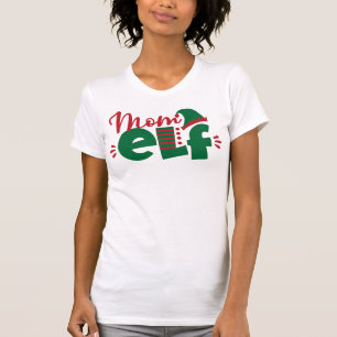 Christmas Mom Elf T-Shirt
