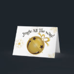 Christmas Money Card<br><div class="desc">Christmas Bell Ornament with Snowflakes.</div>