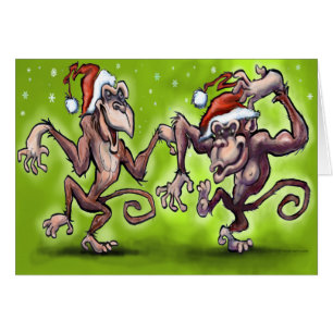 Christmas Monkey Elves
