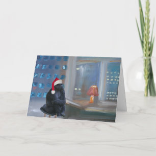 "Christmas Monkey" Holiday Card