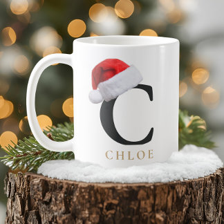 Christmas Monogram Mug