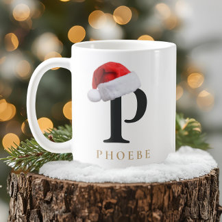 Christmas Monogram Mug