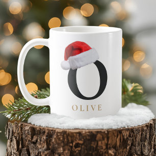 Christmas Monogram Mug