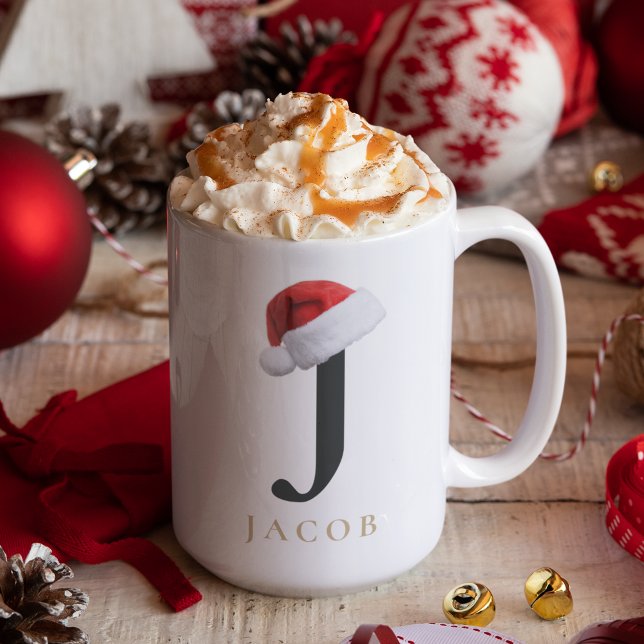 Christmas Monogram Mug (Creator Uploaded)