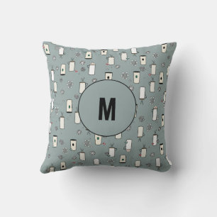 Christmas Monogram Pillow