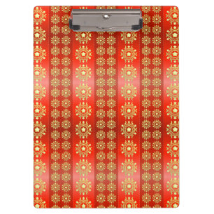 Christmas Moon Star Pattern-65756 Clipboard