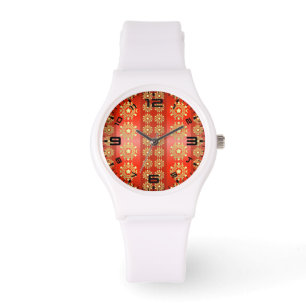Christmas Moon Star Pattern-65756 Watch