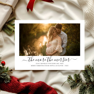 Christmas More the Merrier Pregnancy Announcement