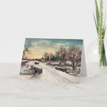 Christmas Morn, fine art painting,