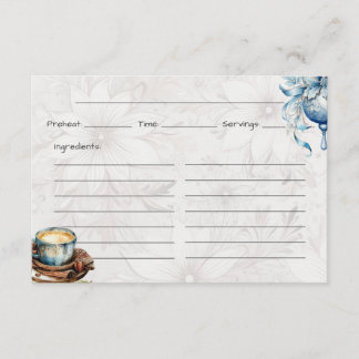 Christmas Morning Basic Recipe Card