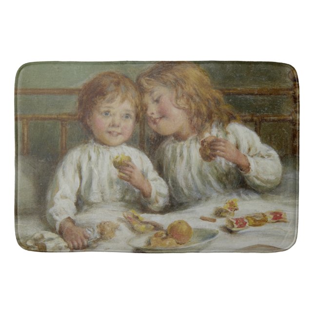 Christmas Morning (by Joseph Clark) Bath Mat (Front)