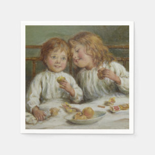 Christmas Morning (by Joseph Clark) Napkin