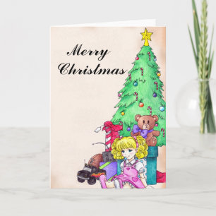 Christmas Morning Greeting Card