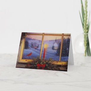 Christmas Morning Holiday Card