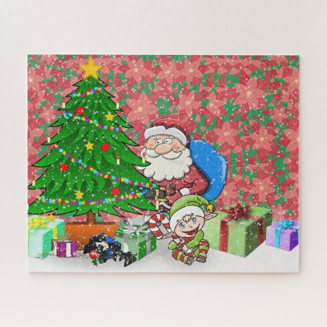 Christmas Morning Jigsaw Puzzle (Horizontal)