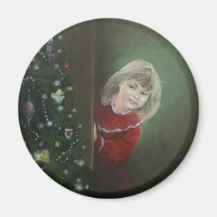 Christmas Morning Magnet