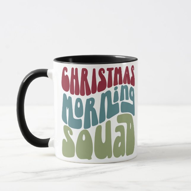 CHRISTMAS MORNING SQUAD MUG (Left)