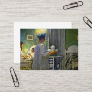 Christmas Morning, The Feast of Saint Lucy Business Card