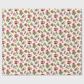 Christmas Morning with Cocoa and Marshmallows Wrapping Paper