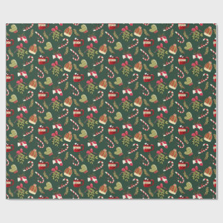 Christmas Morning with Cocoa and Marshmallows Wrapping Paper