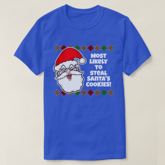 Christmas Most Likely to... Joke T-Shirt