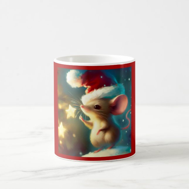 Christmas Mouse 1 Coffee Mug (Center)