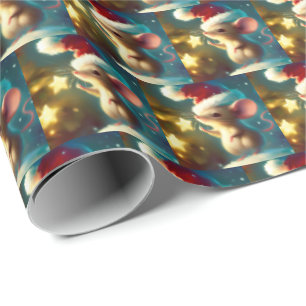 Christmas Mouse 1 Wrapping Paper