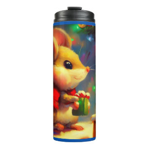 Christmas Mouse 2 Thermal Tumbler