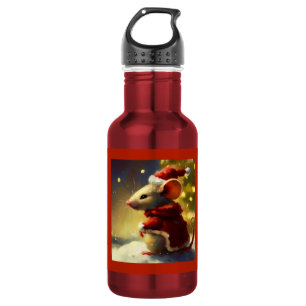 Christmas Mouse 4 532 Ml Water Bottle
