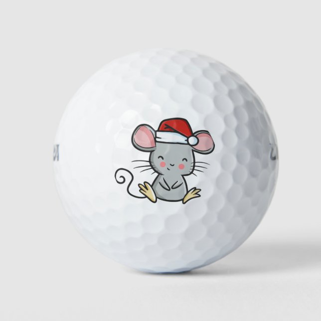 Christmas mouse golf balls (Front)