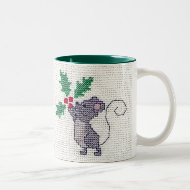 Christmas Mouse Mug (Right)