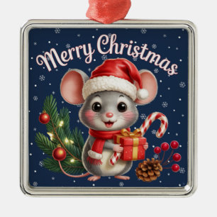 Christmas Mouse Ornament