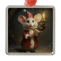 Christmas Mouse Ornament