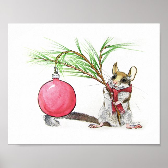 Christmas Mouse Print (Front)