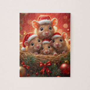 Christmas Mouse Puzzle