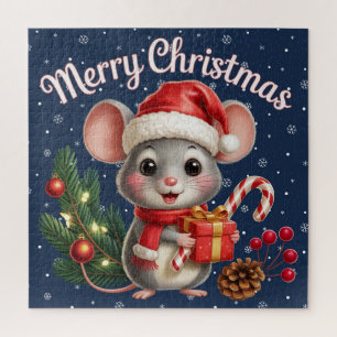 Christmas Mouse Puzzle