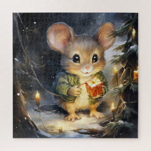 Christmas Mouse Puzzle