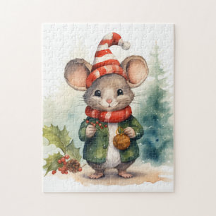 Christmas Mouse Puzzle