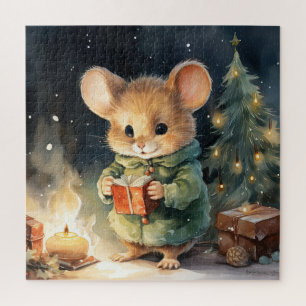 Christmas Mouse Puzzle