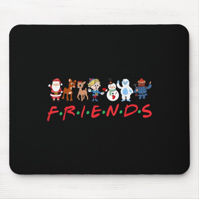 Christmas Movie Character Costume Kids Friends Chr Mouse Pad (Front)