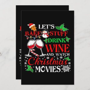 Christmas movie  invitation
