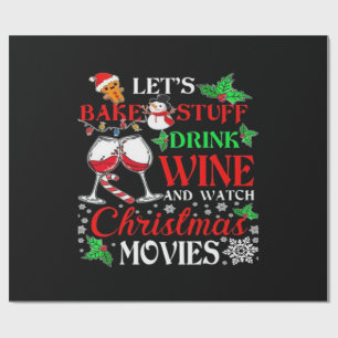 Christmas movie wrapping paper
