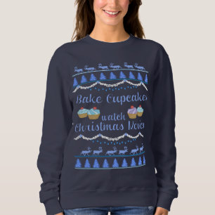 Christmas Movies and Cupcakes Sweatshirt