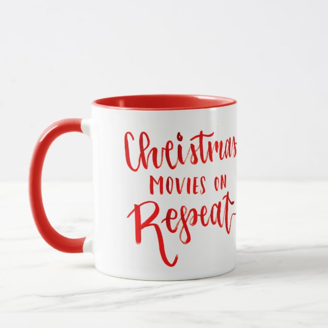 Christmas Movies Mug (Left)