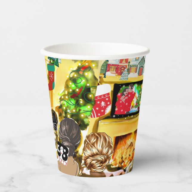Christmas Movies Paper Cups (Front)