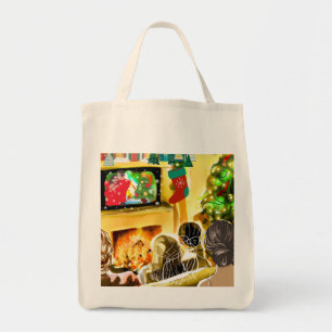 Christmas Movies Tote Bag