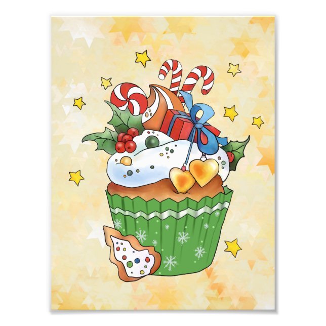 Christmas muffi photo print (Front)